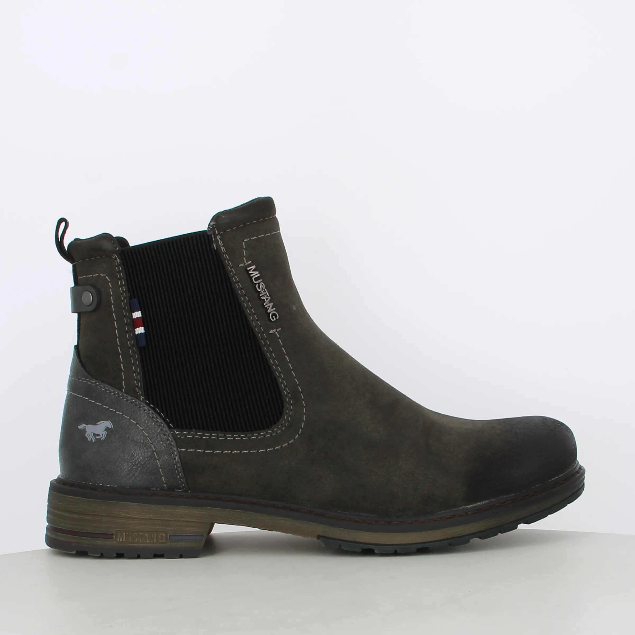 -----Mustang -----Stivaletti da uomo con elastico ----