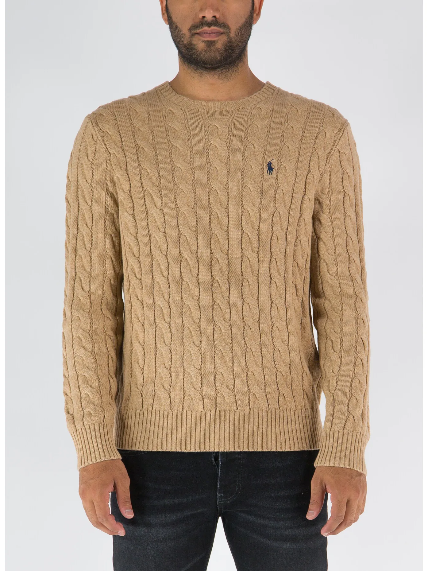     -POLO RALPH LAUREN    -MAGLIONE A TRECCIA-
