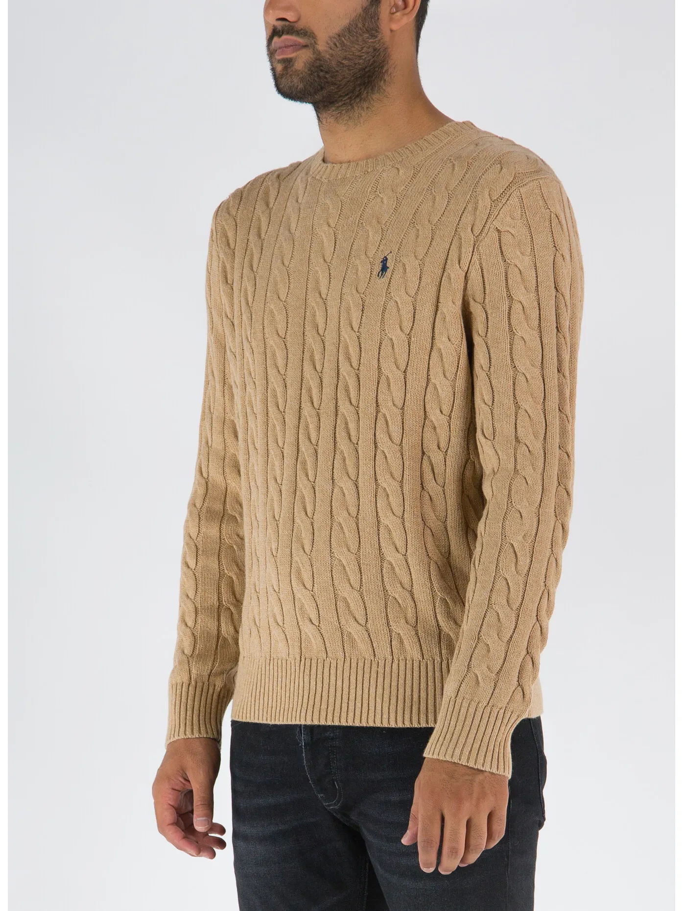     -POLO RALPH LAUREN    -MAGLIONE A TRECCIA-