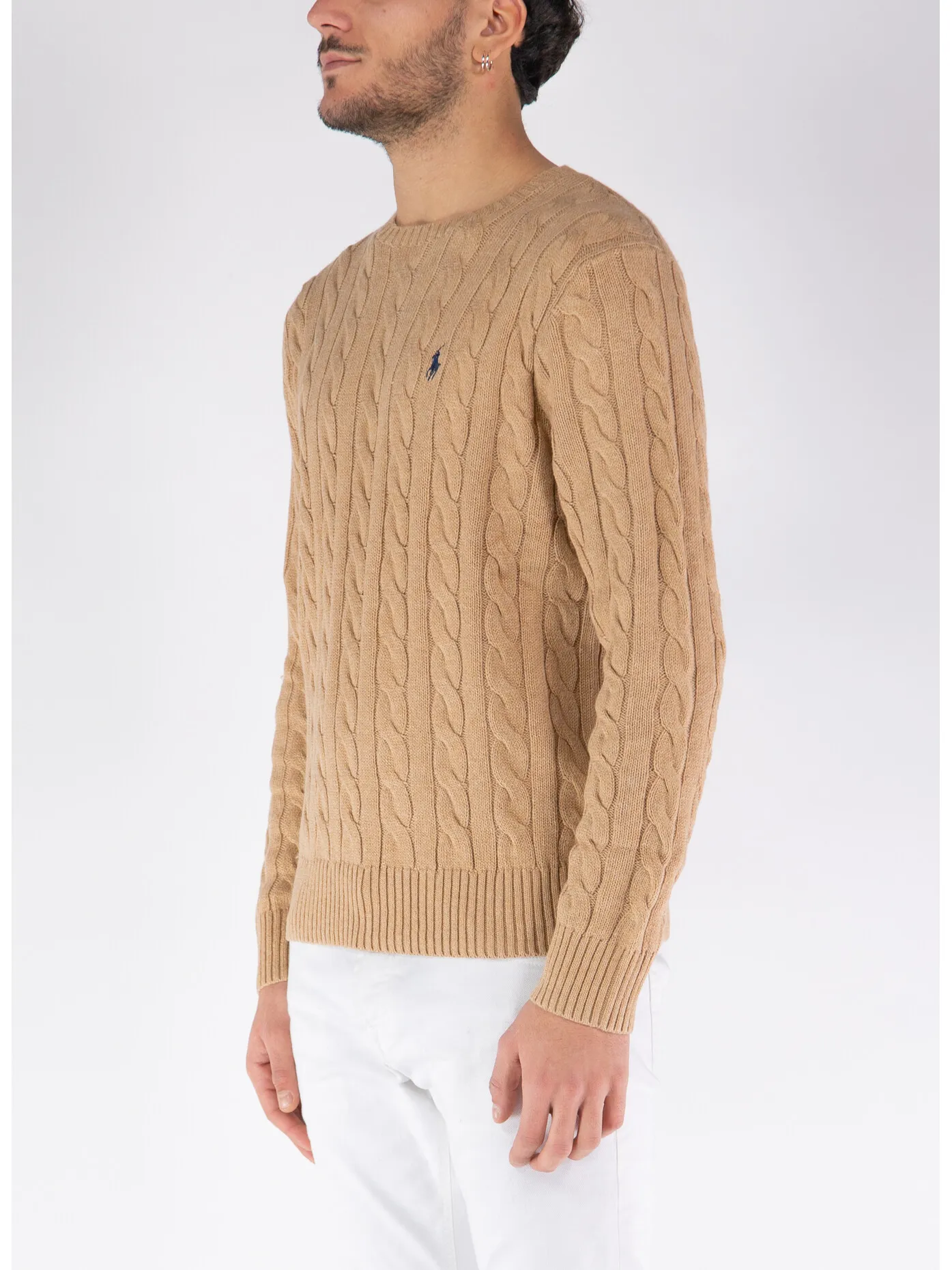     -POLO RALPH LAUREN    -MAGLIONE A TRECCIA-