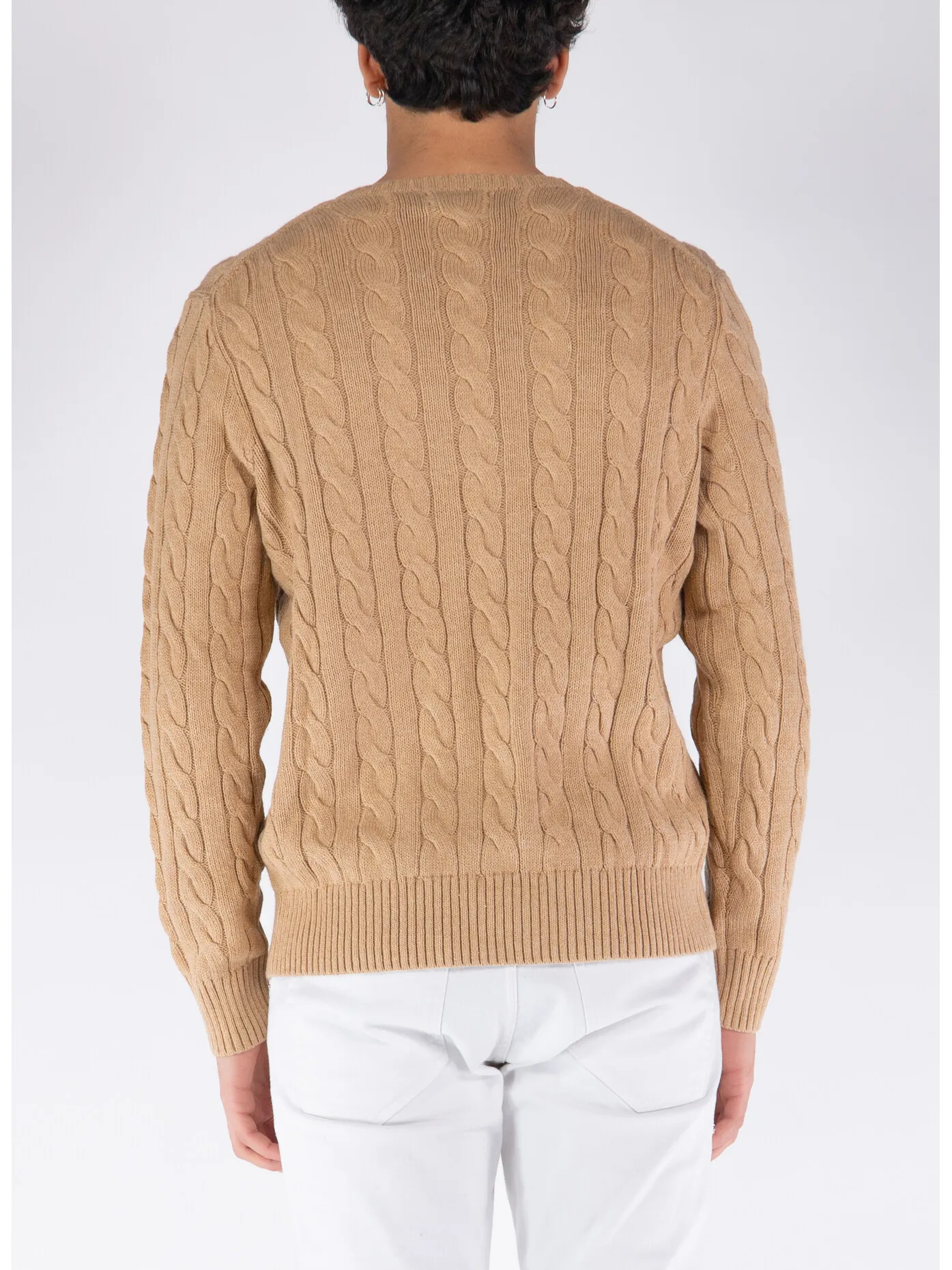     -POLO RALPH LAUREN    -MAGLIONE A TRECCIA-