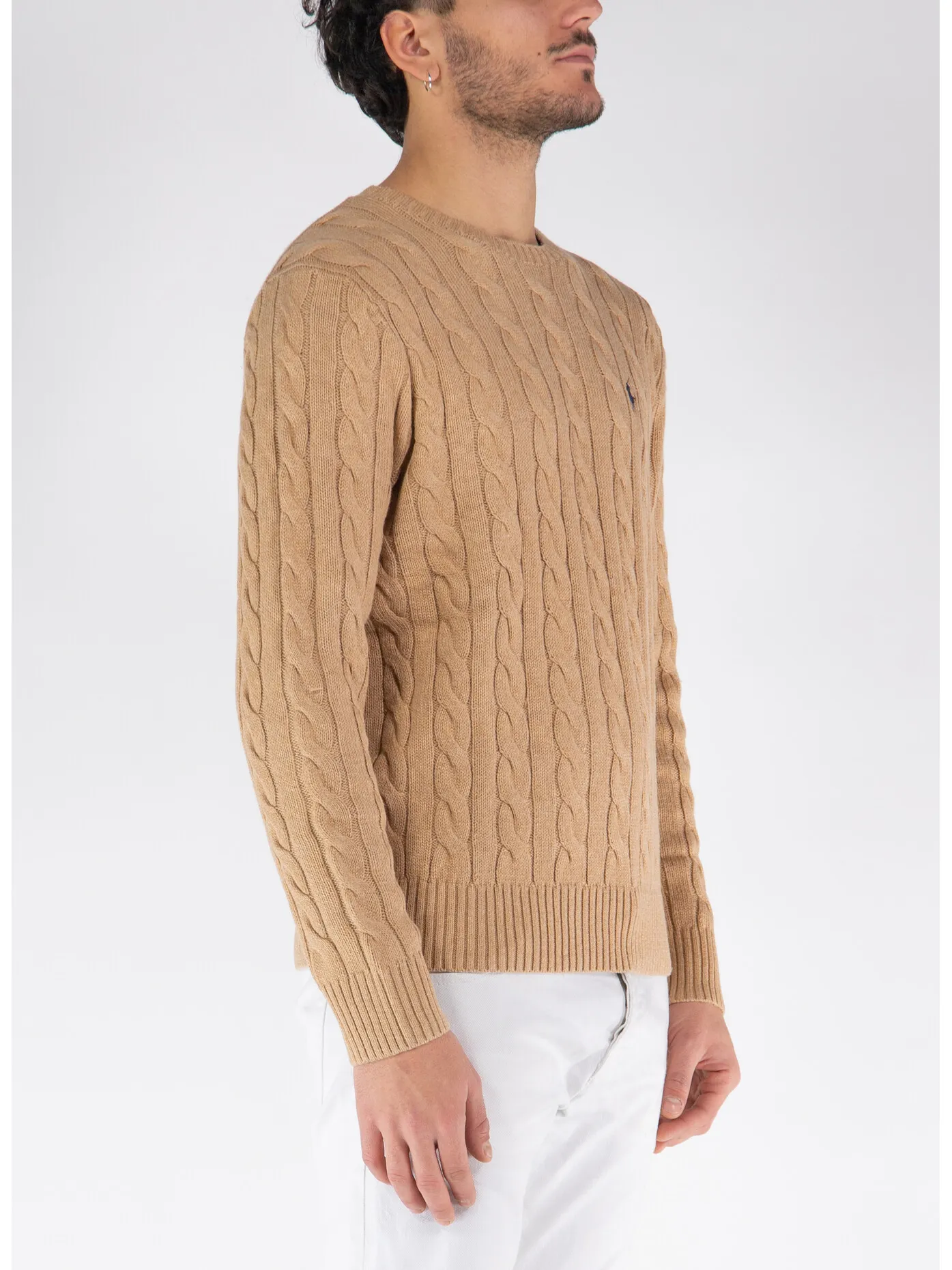     -POLO RALPH LAUREN    -MAGLIONE A TRECCIA-