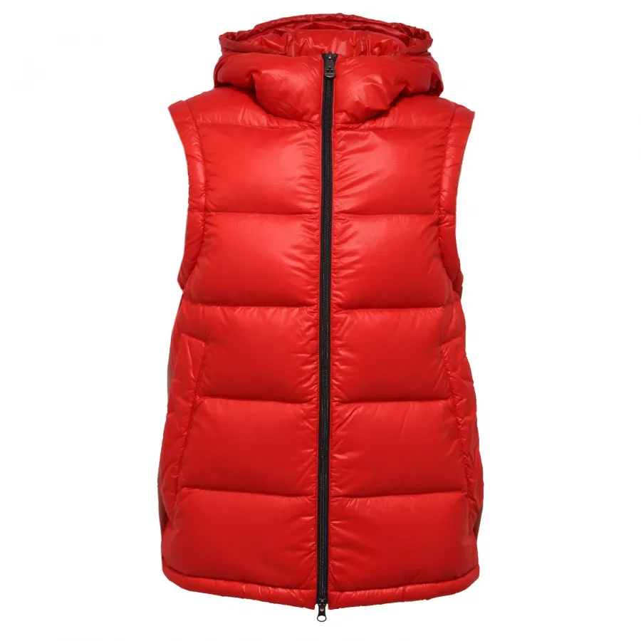 6305AB smanicato uomo PEUTEREY VIDAX red jacket sleeveless men