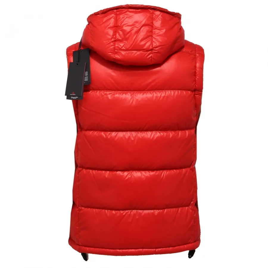6305AB smanicato uomo PEUTEREY VIDAX red jacket sleeveless men