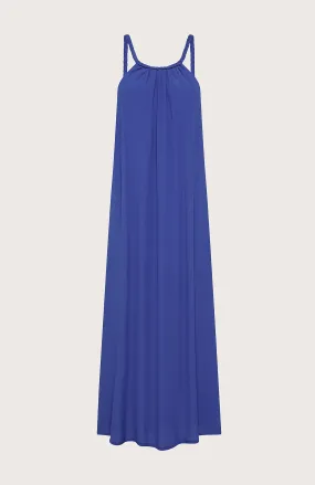 Abito lungo con scollo halter