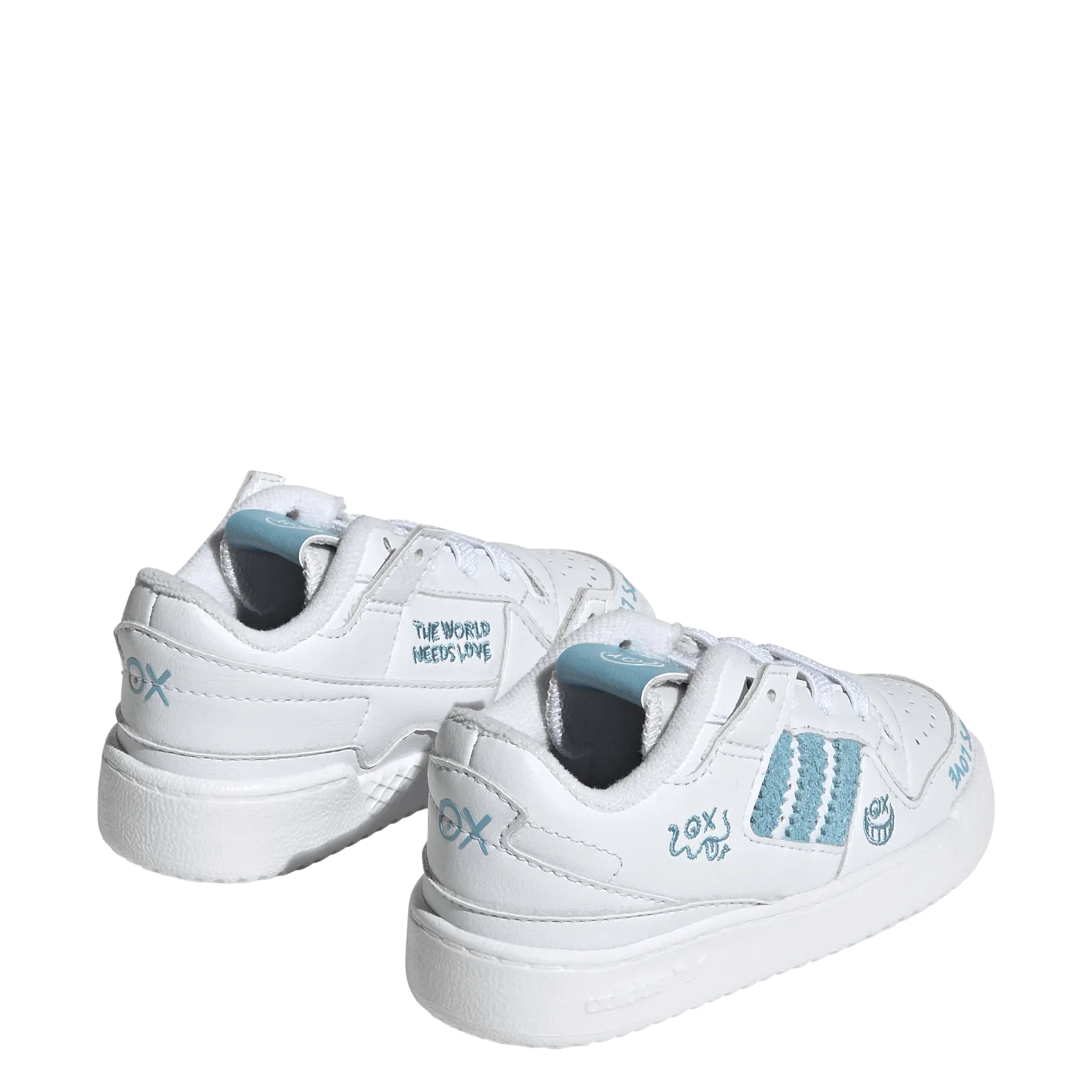  ADIDAS   FORUM LOW EL I - Sneakers basse in pelle | Bianco