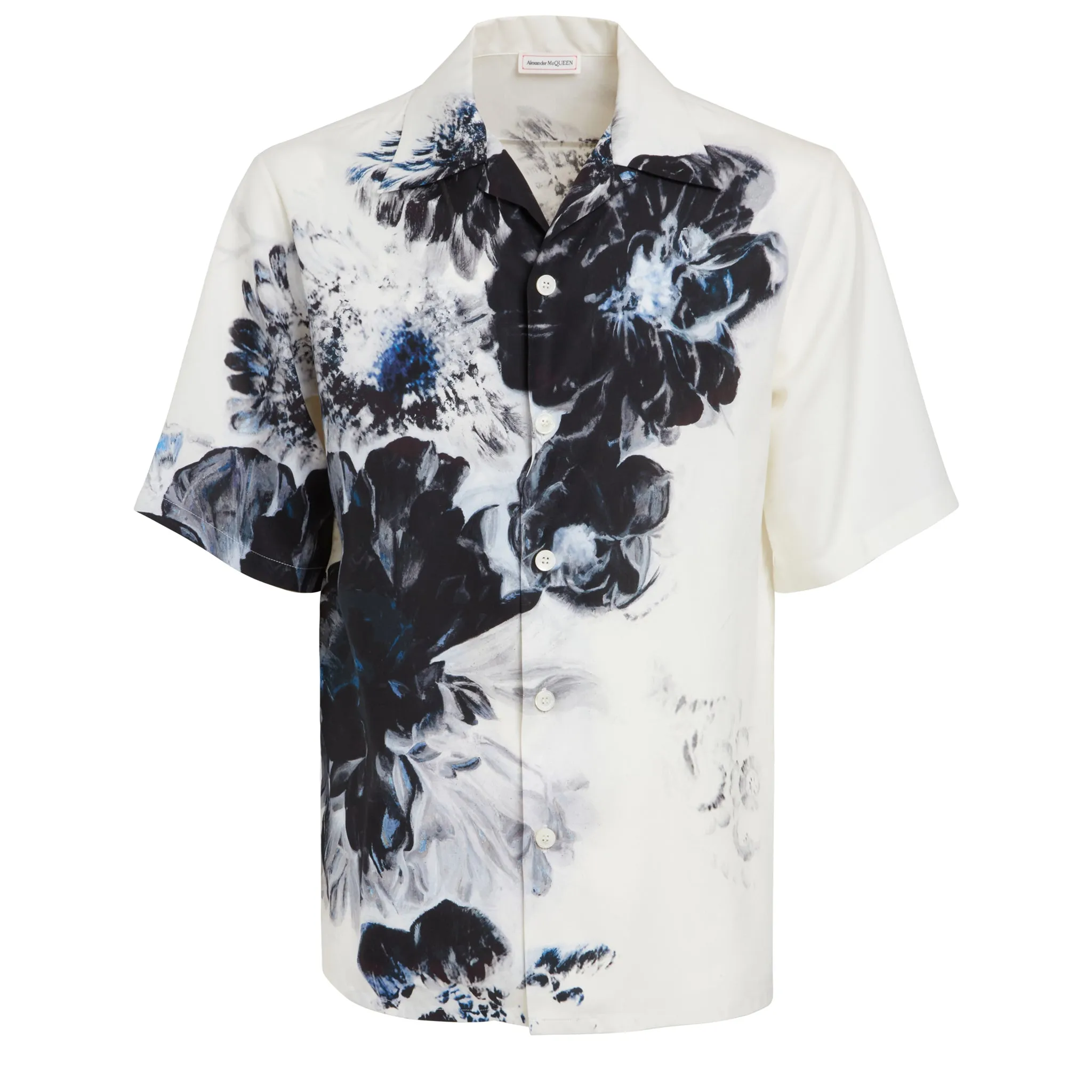 ALEXANDER MCQUEEN  Camicia in cotone bianca