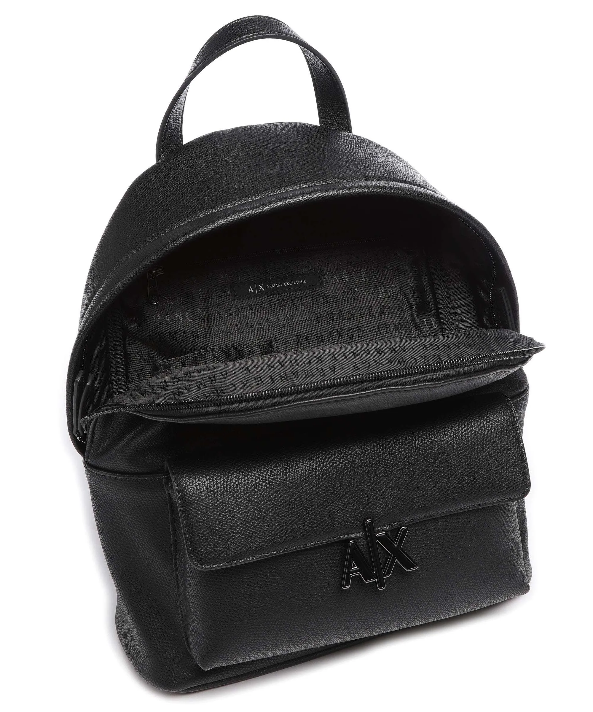  Armani Exchange Zaino pelle sintetica nero  