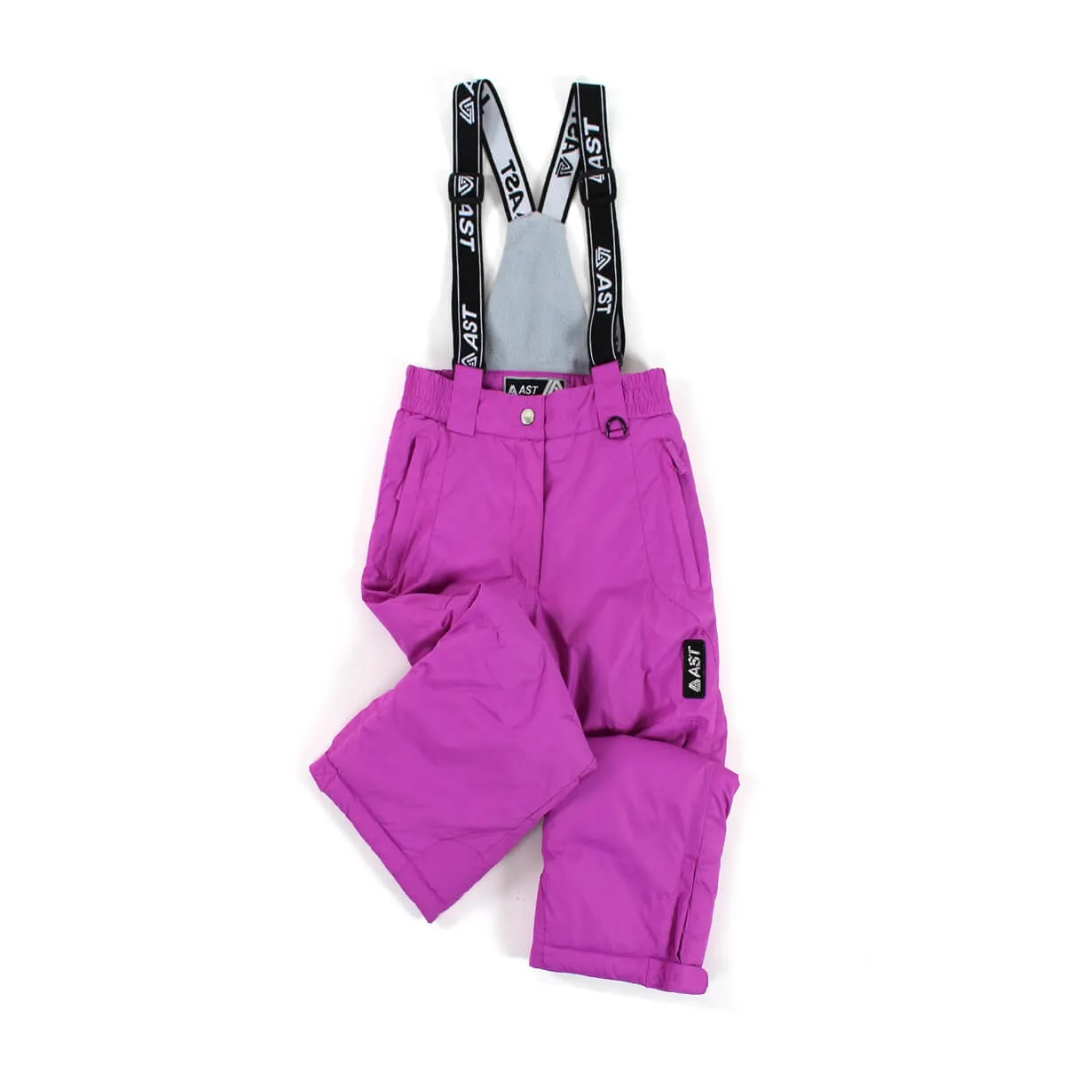 Ast pantaloni da sci bimba/ragazza ciclamino