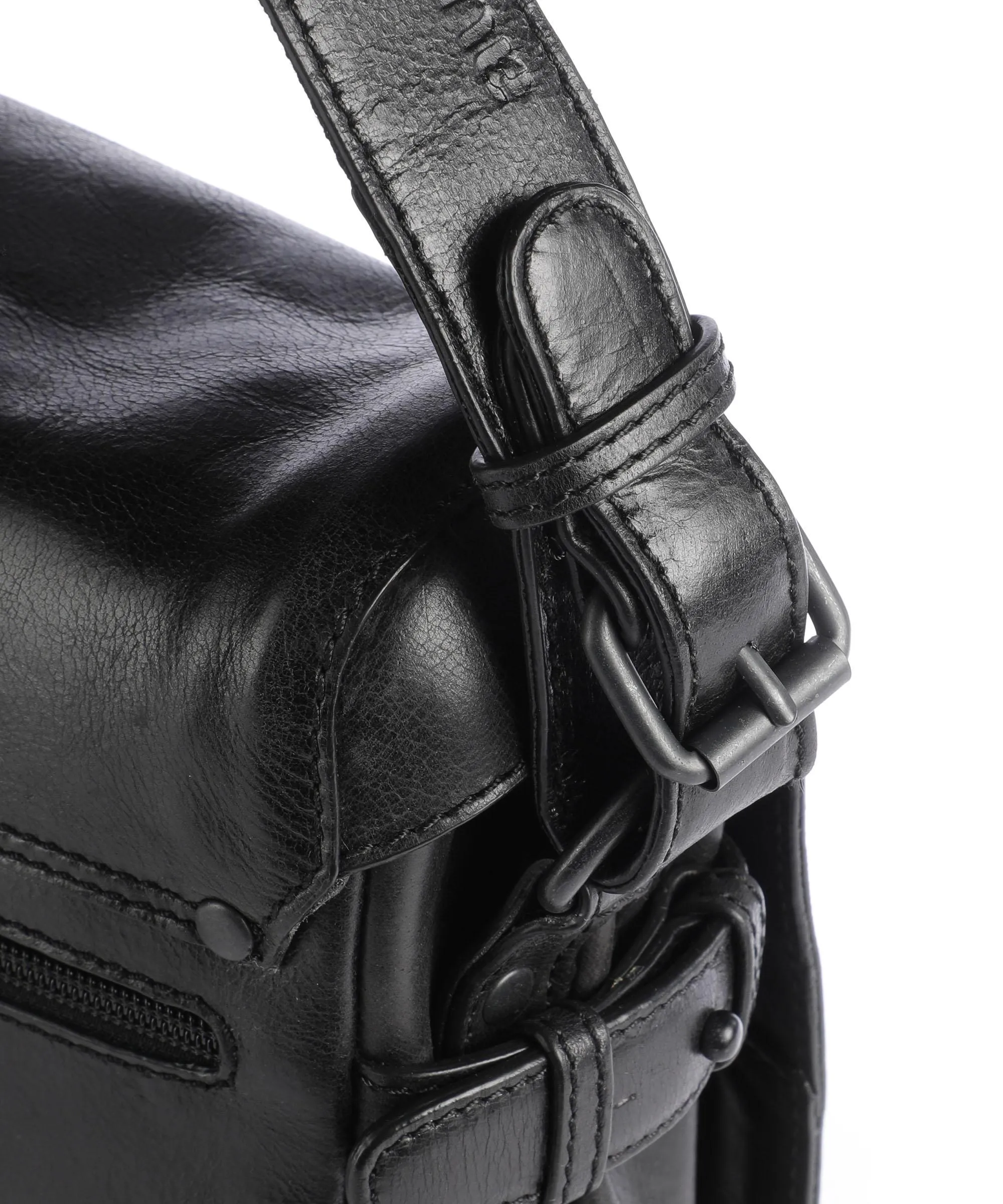  Aunts & Uncles The Workmates Boss Borsa a tracolla pelle di bufalo nero  
