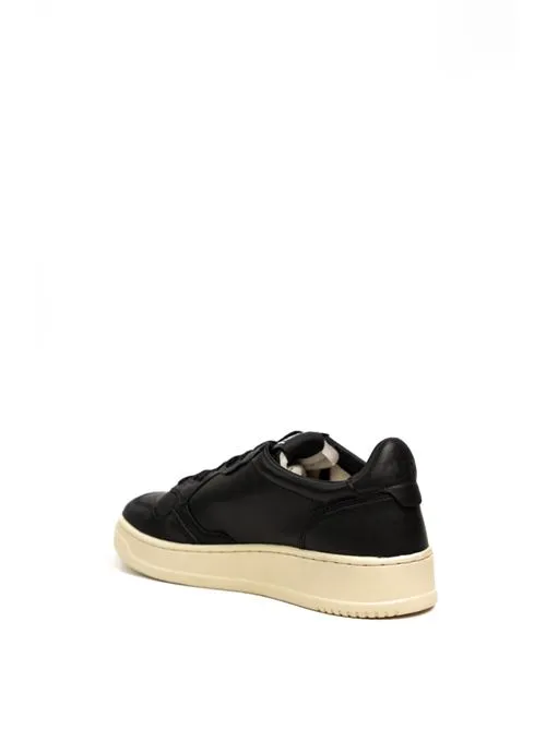 AUTRY     Sneakers Autry Medalist Low in pelle di capra nera