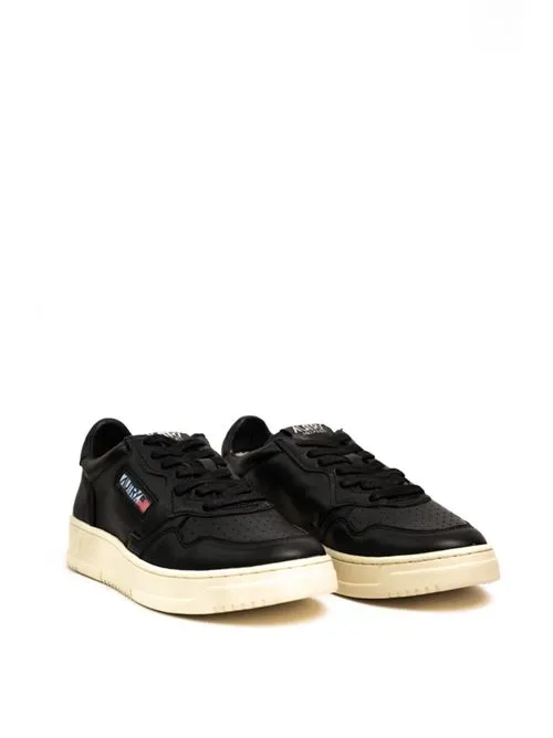 AUTRY     Sneakers Autry Medalist Low in pelle di capra nera