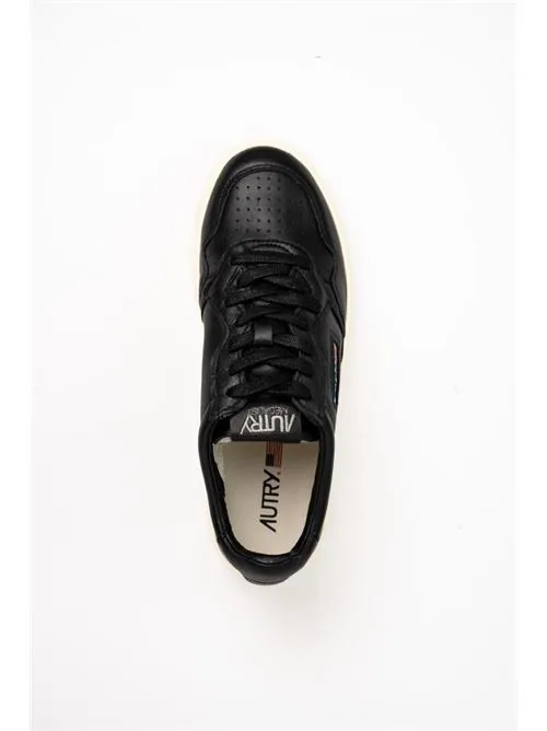AUTRY     Sneakers Autry Medalist Low in pelle di capra nera