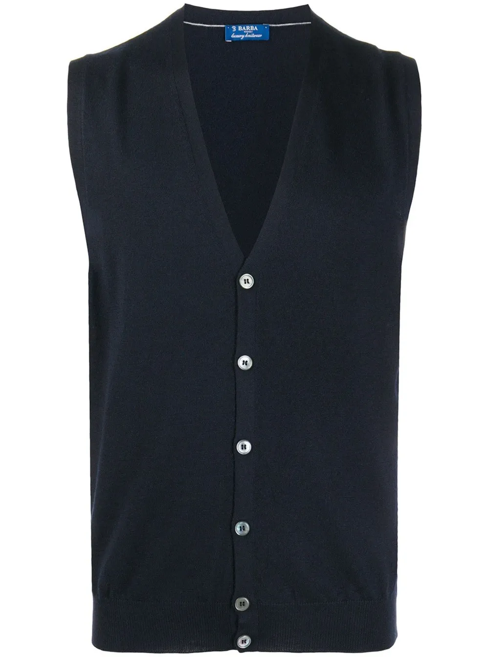 Barba-Cardigan con scollo a V