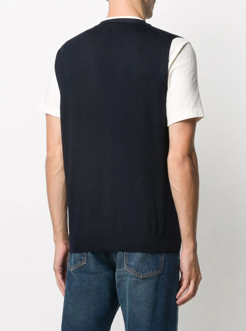 Barba-Cardigan con scollo a V