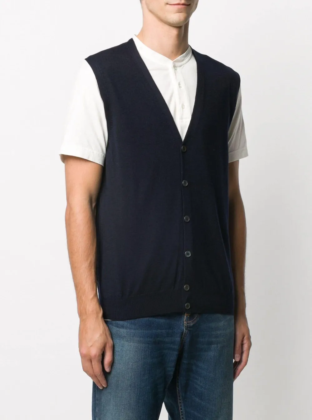 Barba-Cardigan con scollo a V