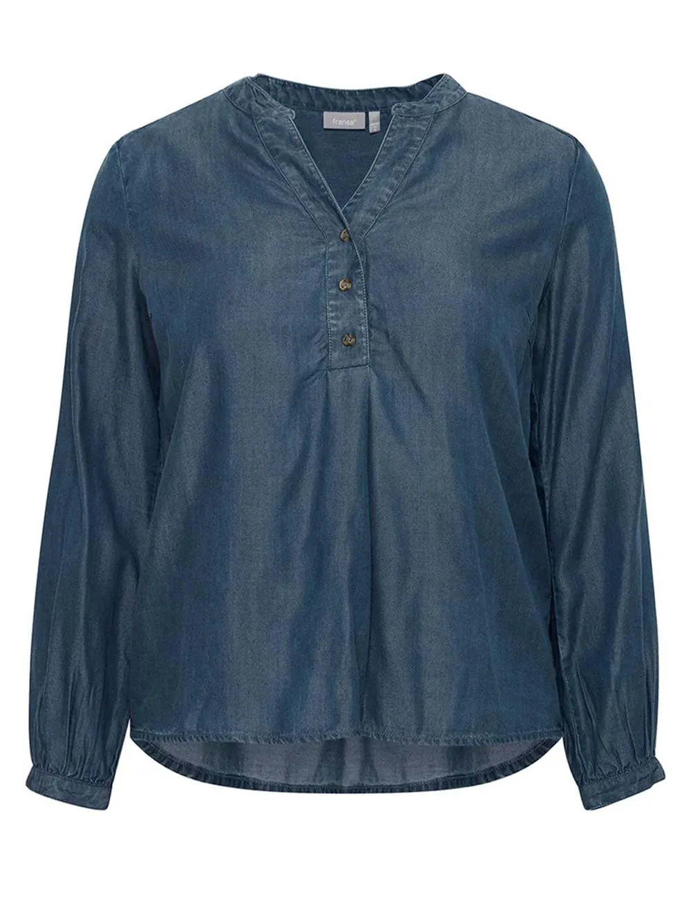 Blusa Donna con chiusura a 3 bottoni