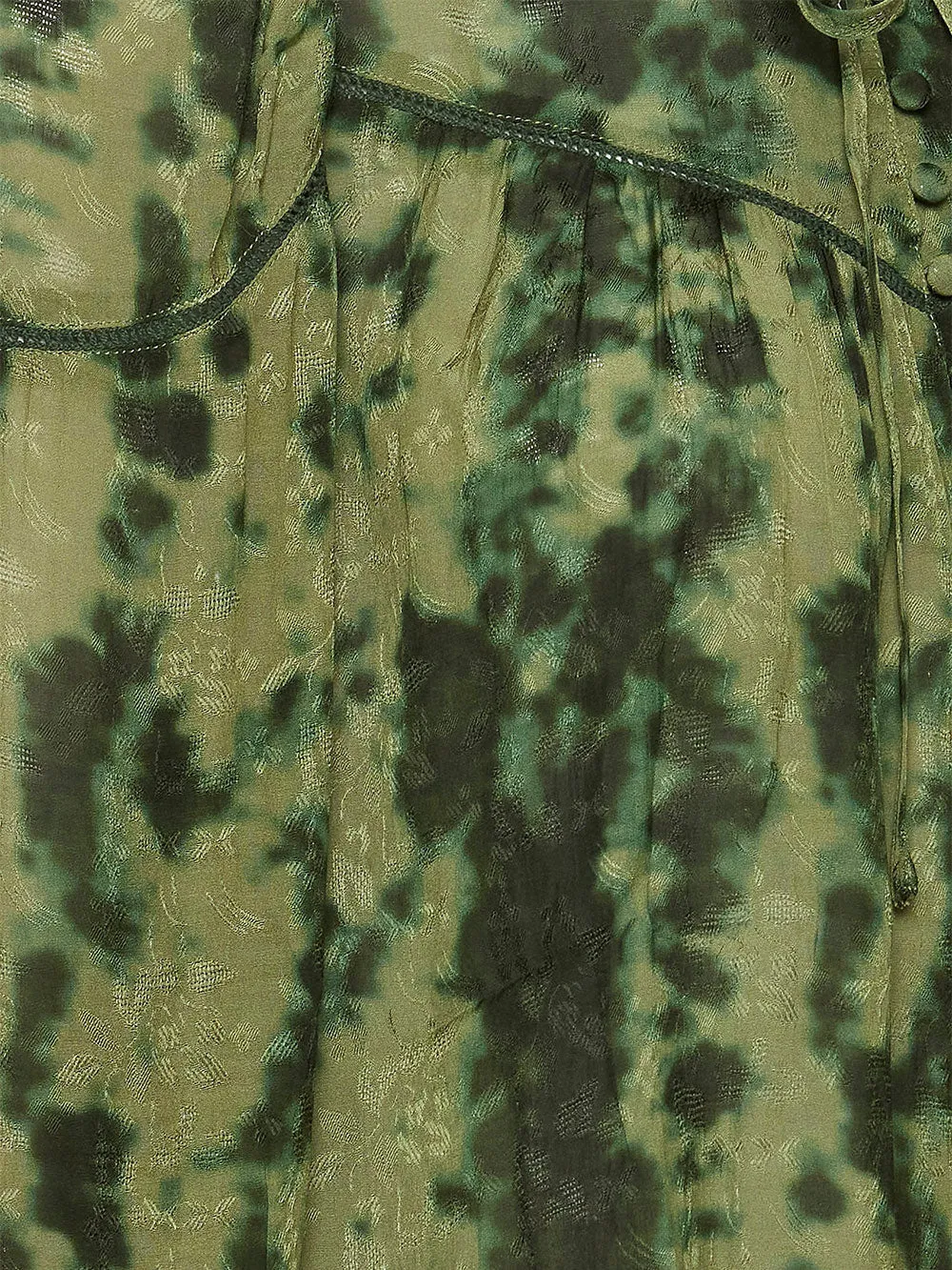 Blusa Donna con collo e polsini ricamati