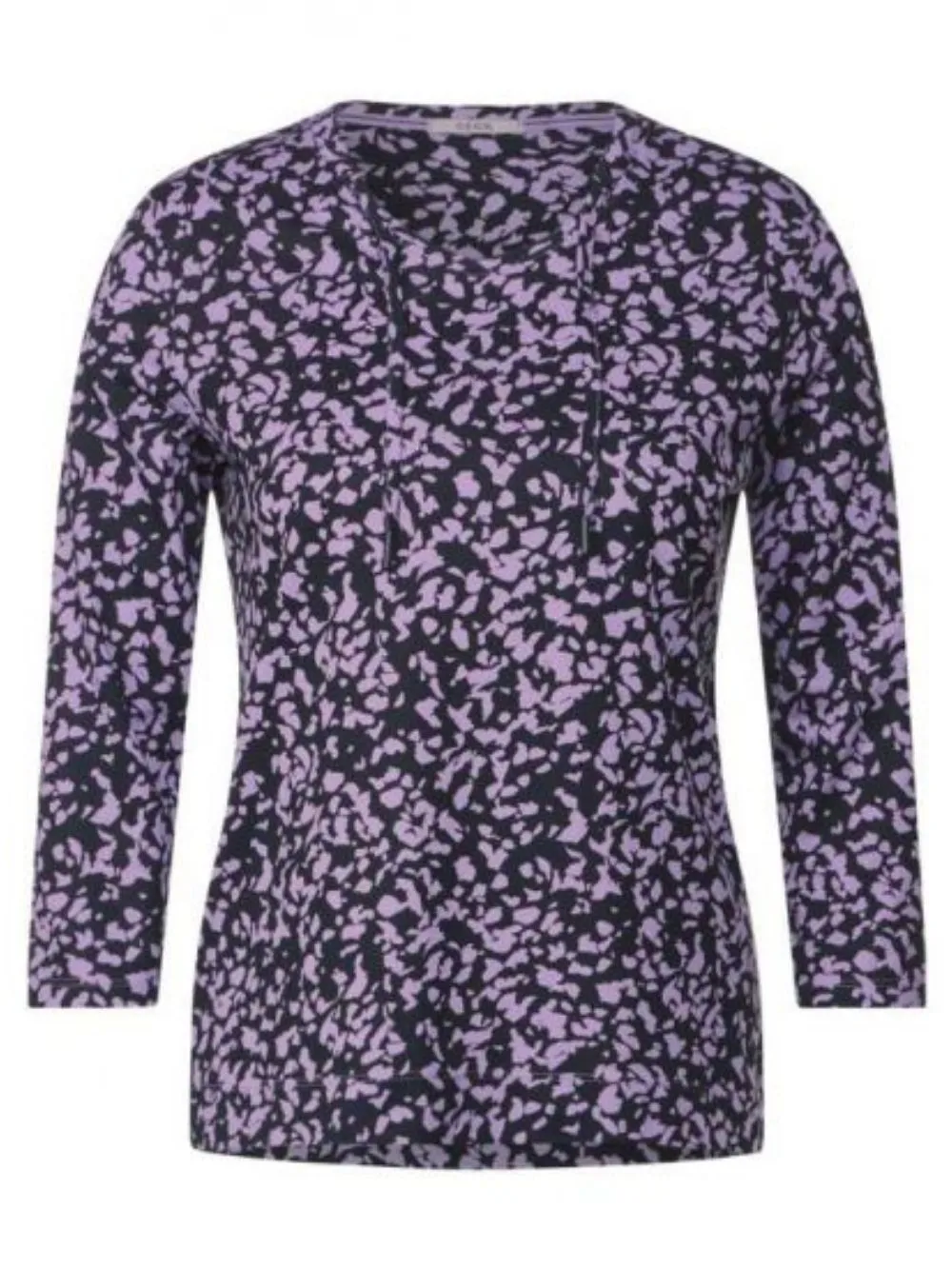 Blusa donna modello tunica con stampa
