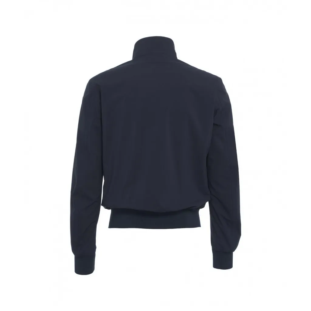 Bomber con logopatch blu