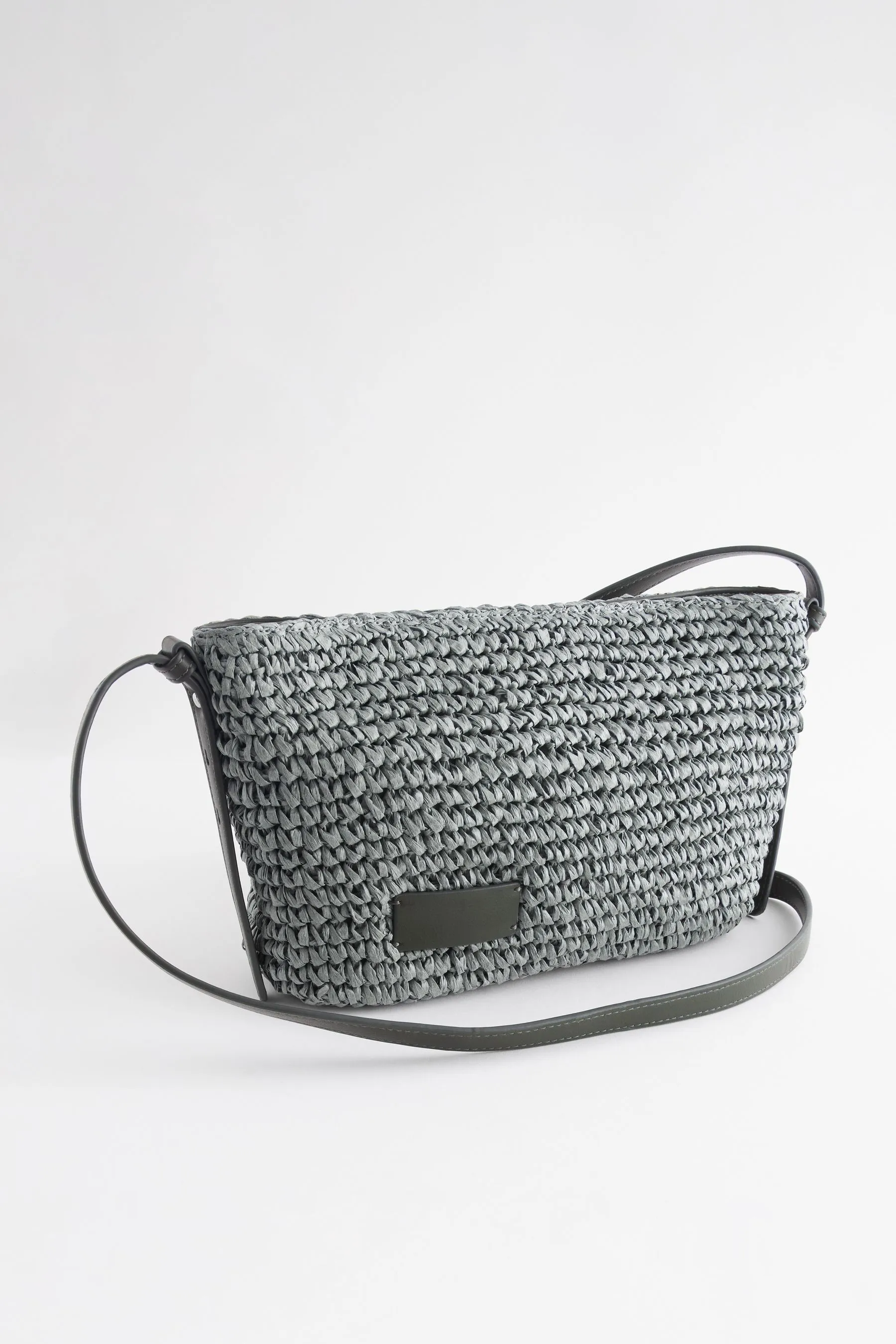 Borsa a tracolla in paglia