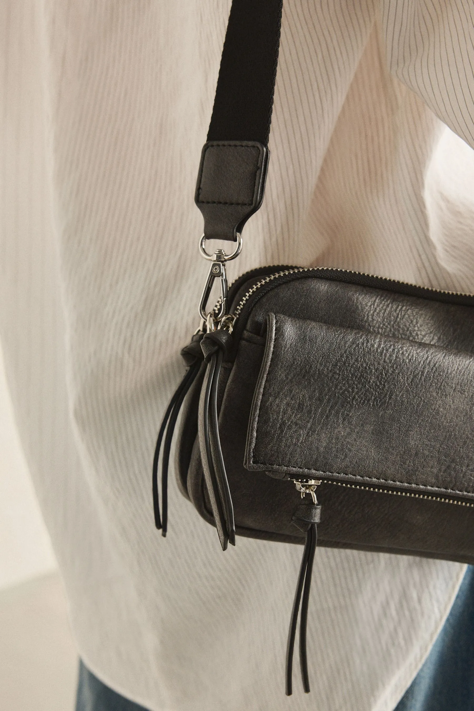 Borsa a tracolla lavaggio multitasche
