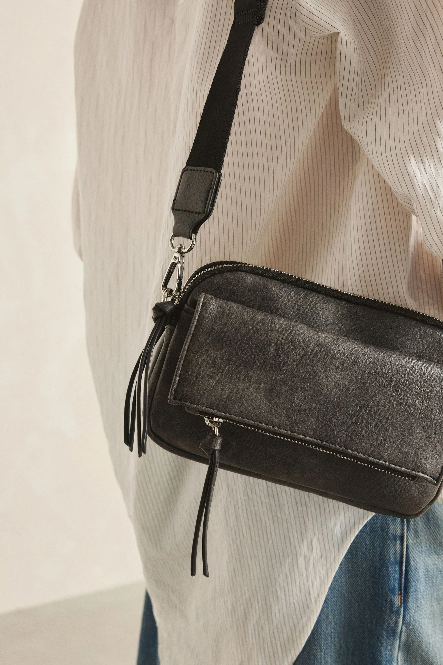 Borsa a tracolla lavaggio multitasche