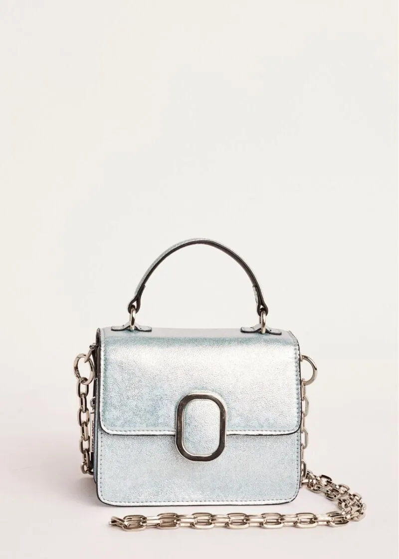 Borsa con tracolla a catena