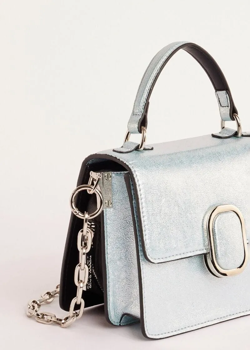 Borsa con tracolla a catena