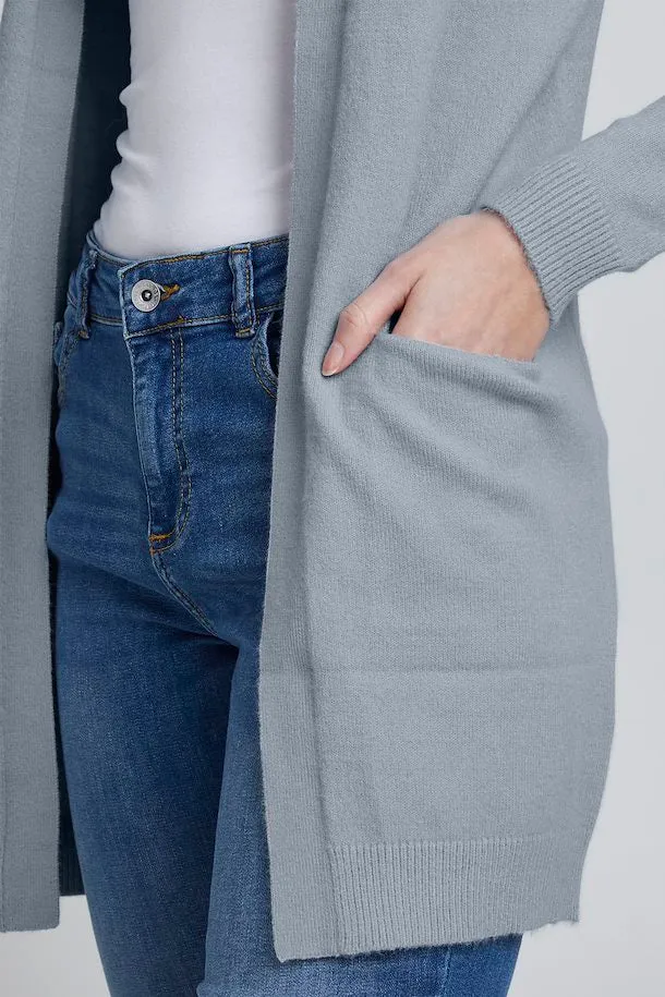 b.young Cardigan Knit Bynonina 20807327 1539151 kuntucky blue