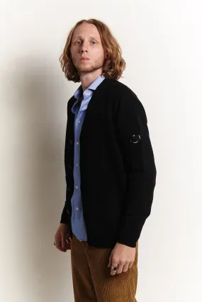 C. P. COMPANY  Cardigan con scollo a V e cuciture a vista