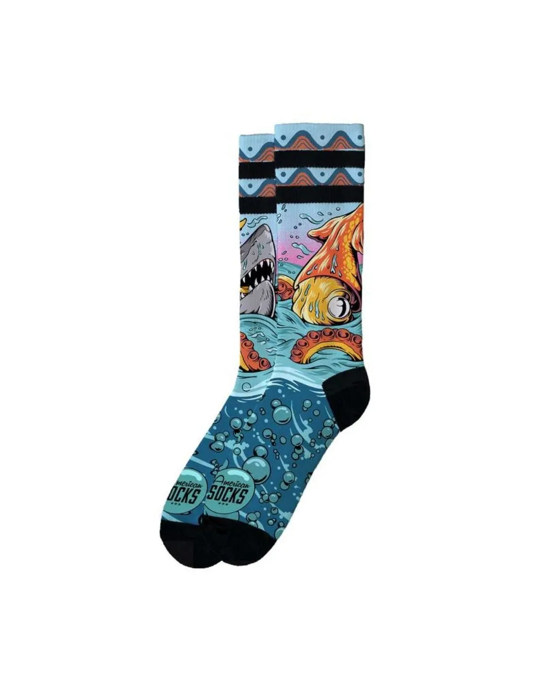 Calzini americani Mid High Sea Monsters