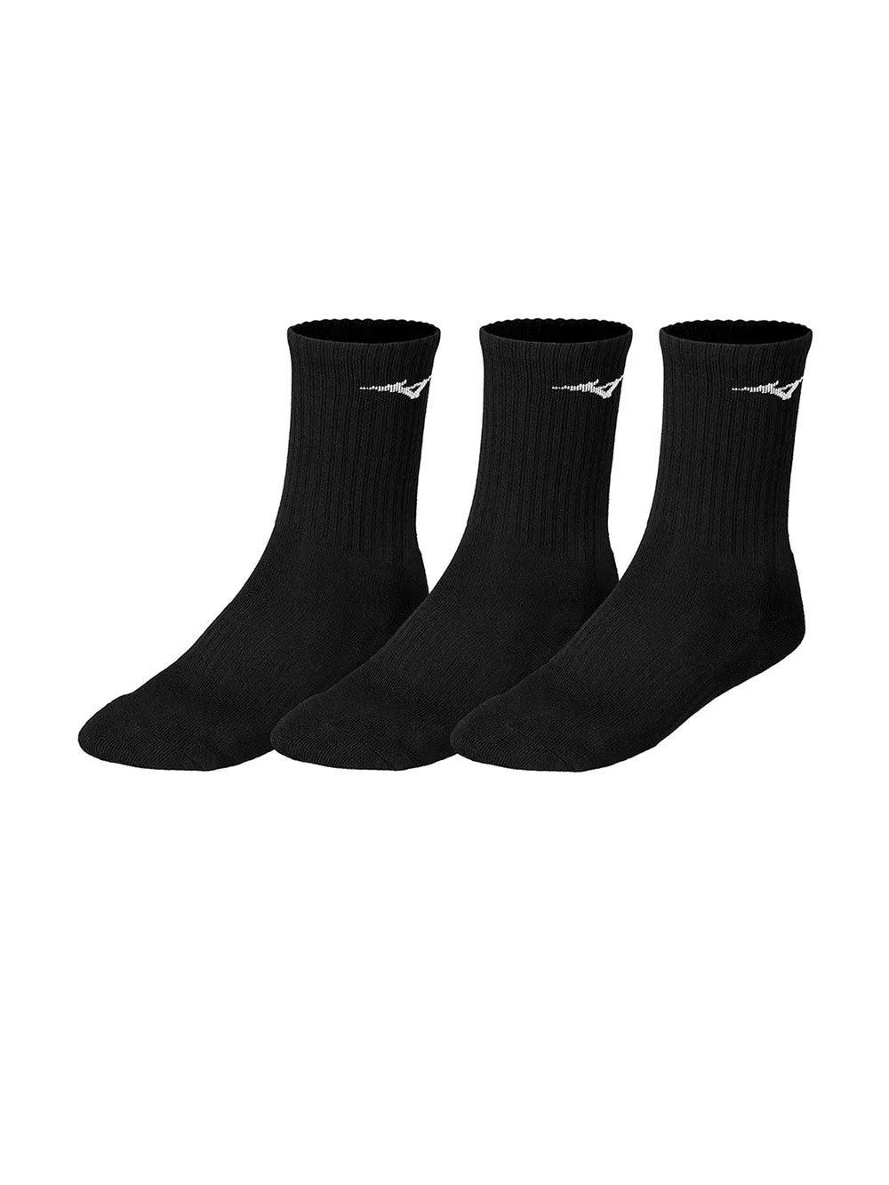 Calzini running 3 paia MIZUNO Unisex TRAINING Nero