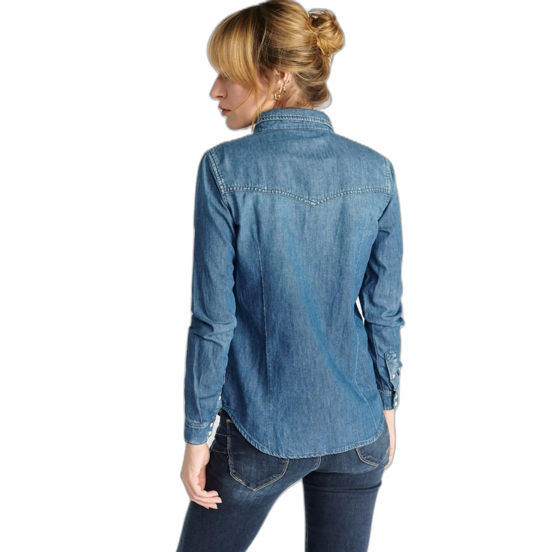 Camicia di jeans da donna Le Temps des cerises Juanita