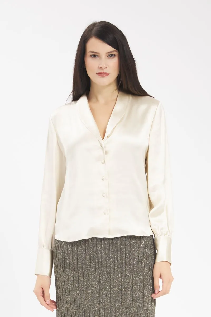 Camicia Donna Avorio