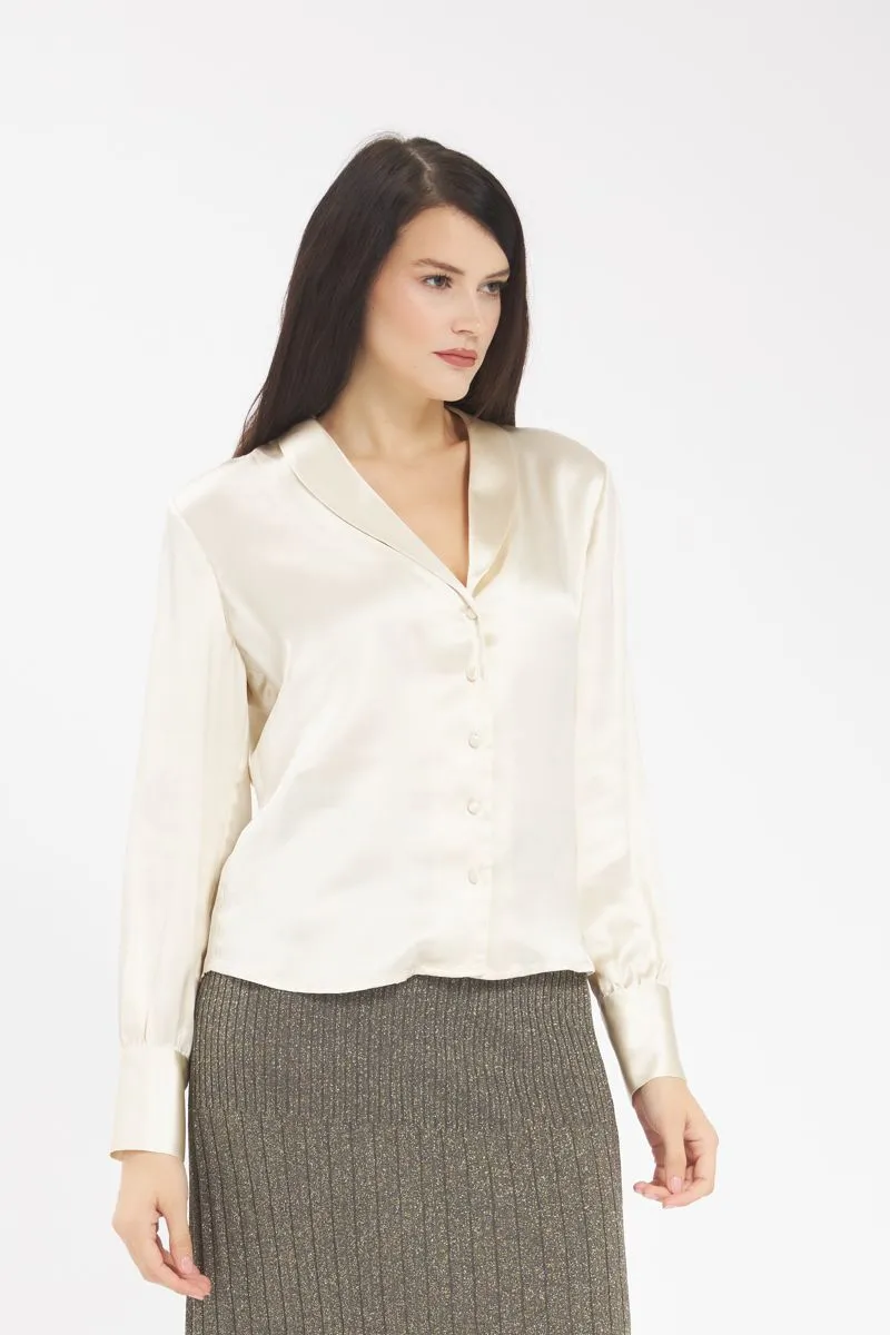 Camicia Donna Avorio
