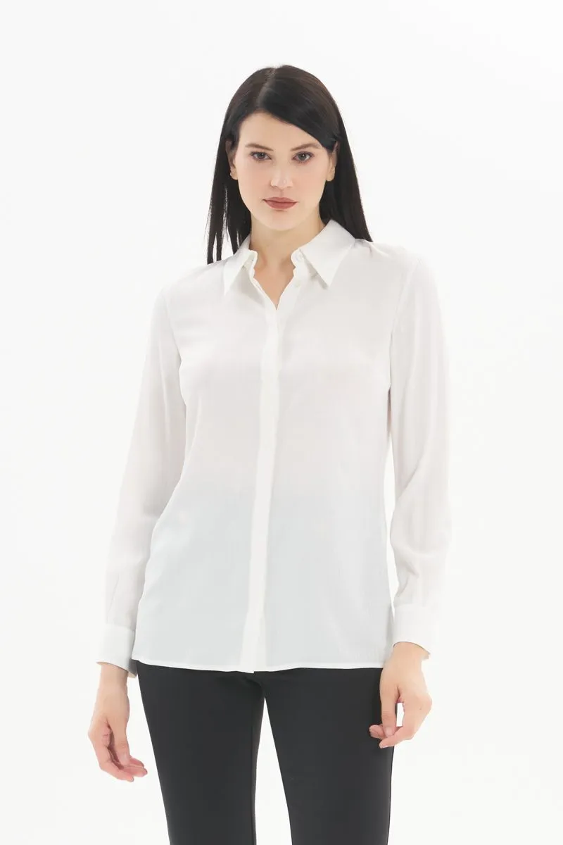 Camicia Donna Beige
