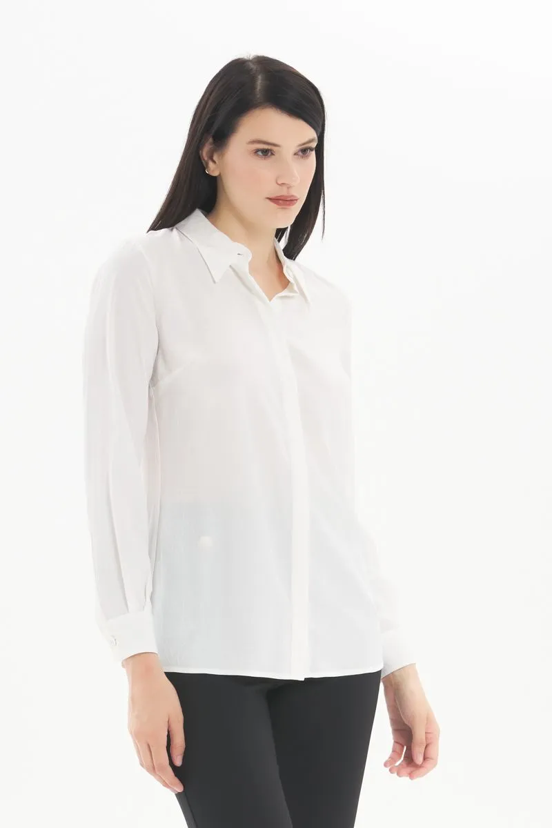 Camicia Donna Beige