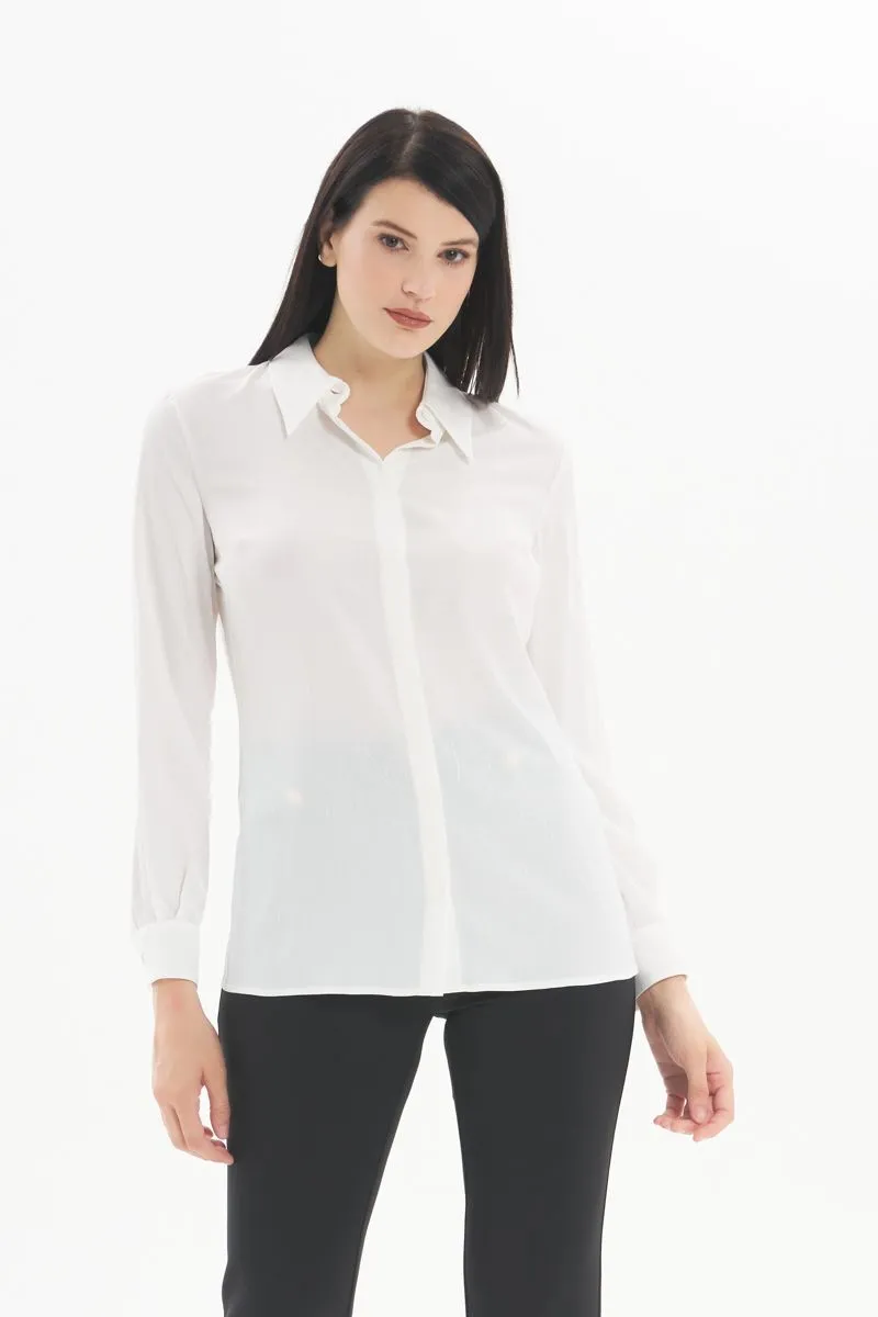 Camicia Donna Beige