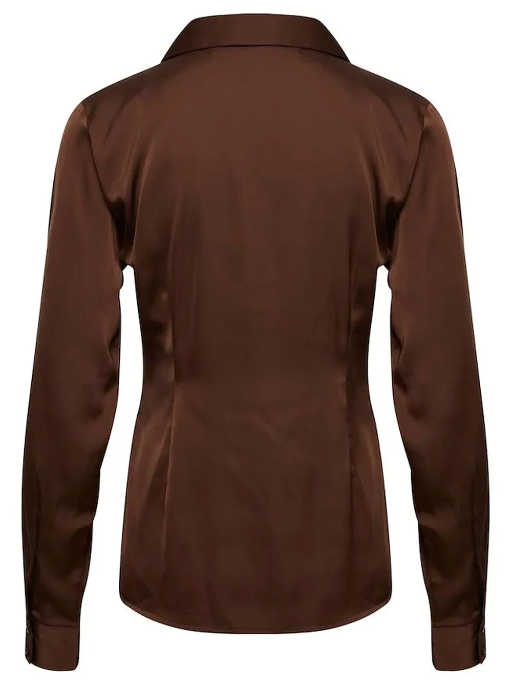 Camicia Donna Byhence Marrone