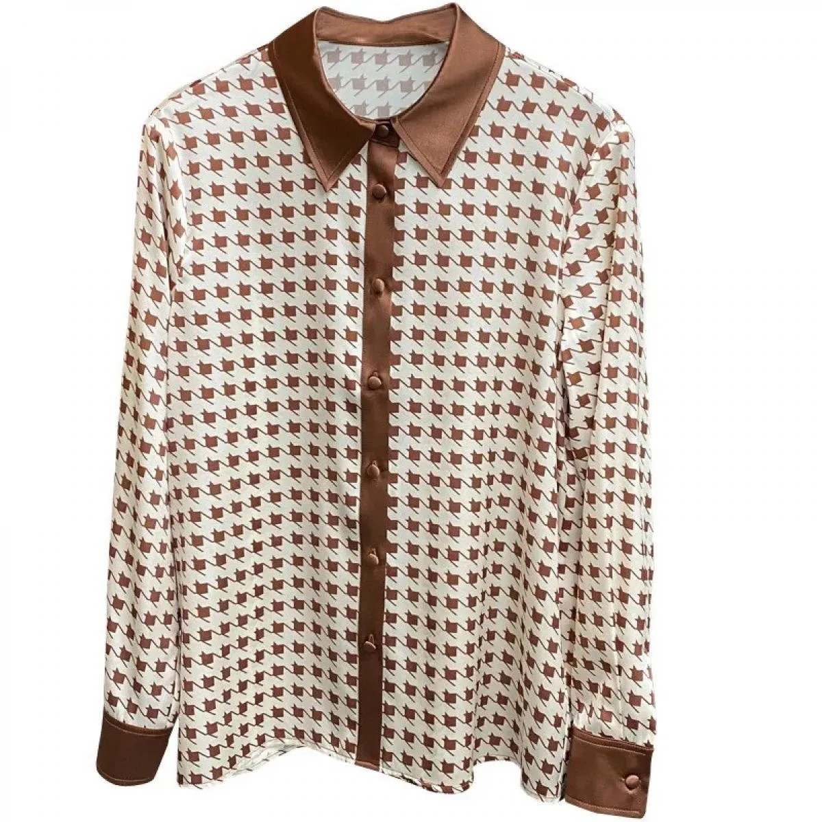 Camicia moda donna Camicie a maniche lunghe chic eleganti vintage Camicie femminili Camisas De Mujer