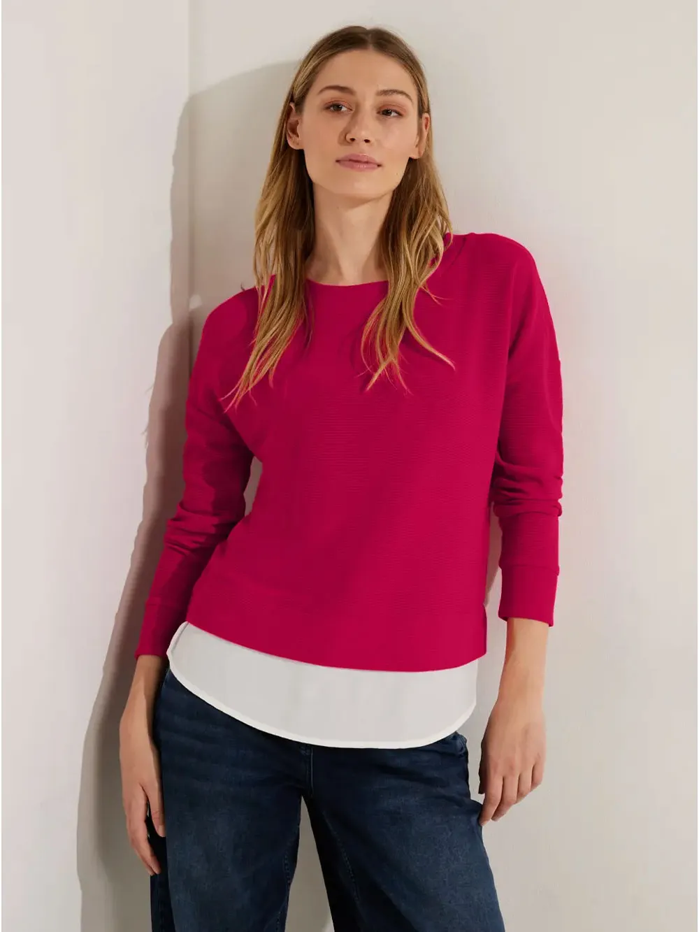 Camicia ottamana Donna 2 in 1 Corallo