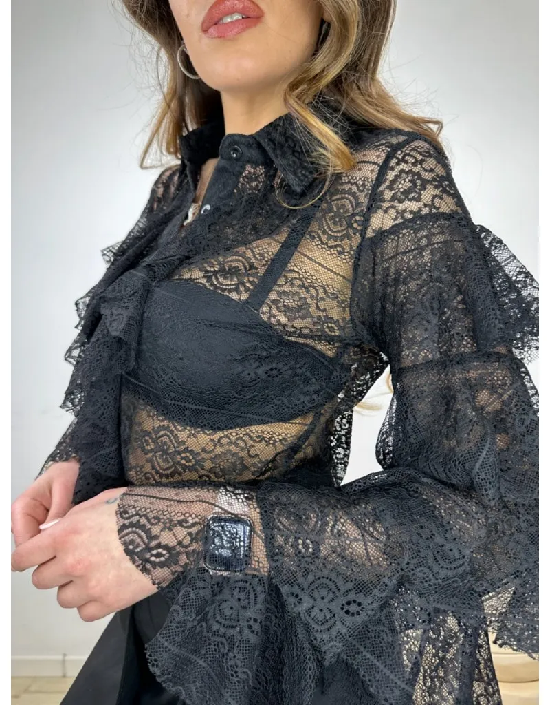 CAMICIA SOLY NERA