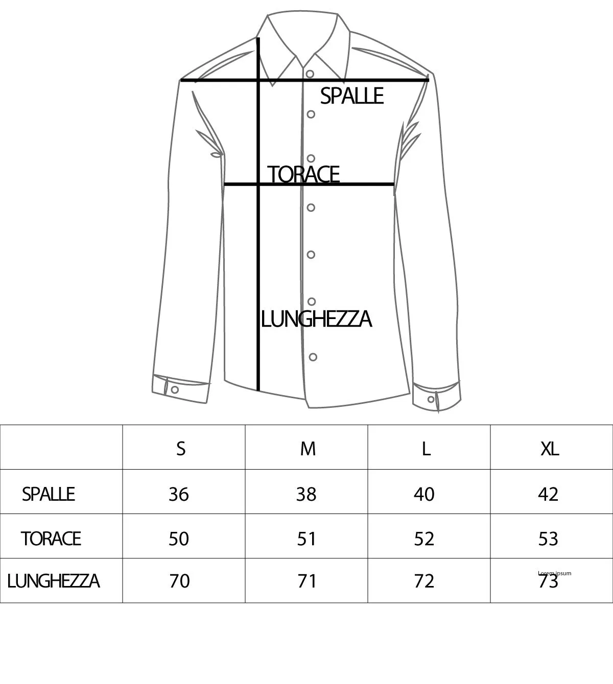 Camicia Uomo Collo Coreano Manica Lunga Viscosa Morbida Nero GIOSAL-C2079A