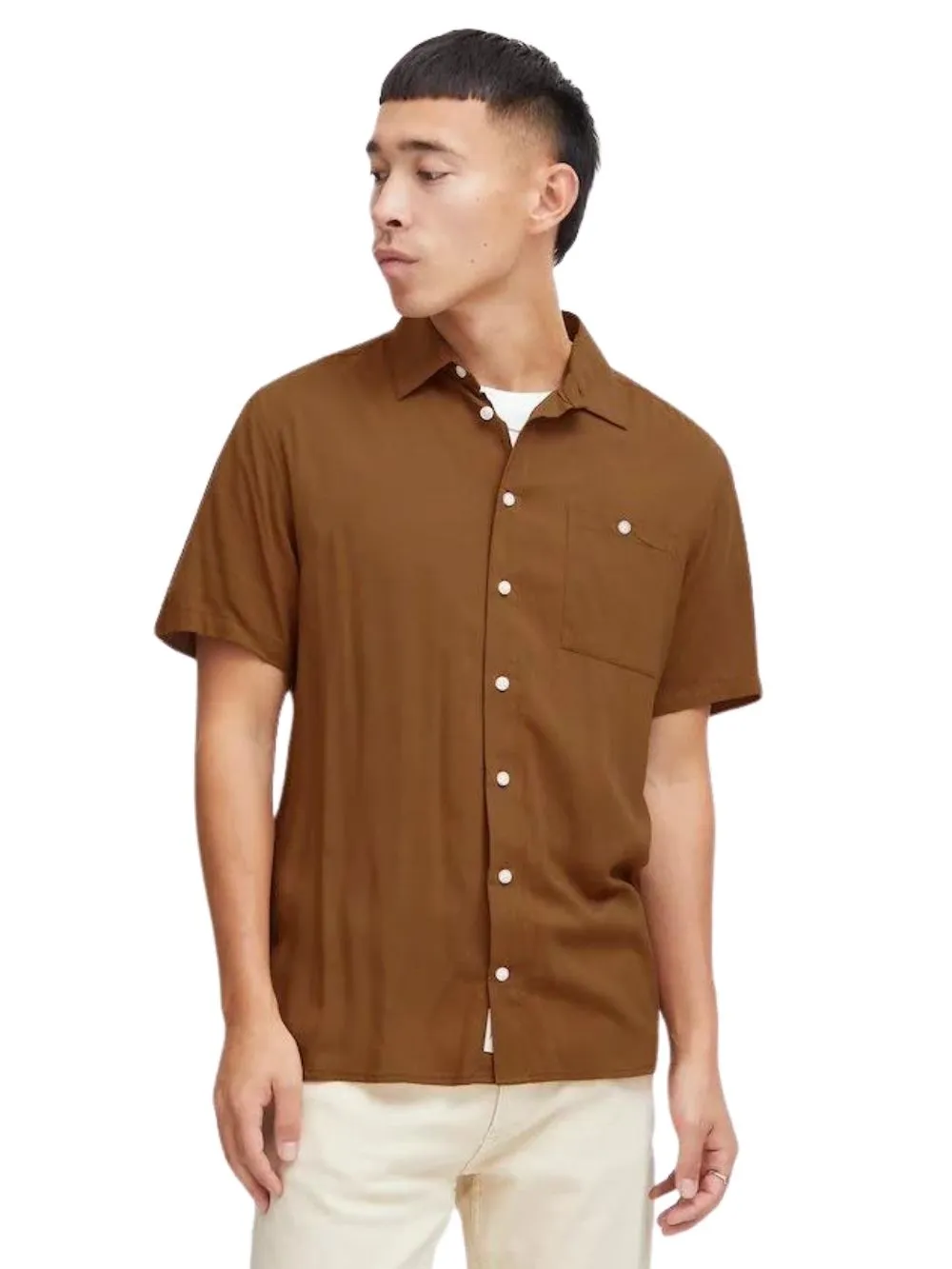 Camicia Uomo con maniche corte