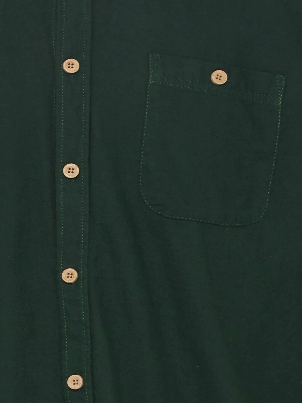 Camicia Uomo Verde con taschino