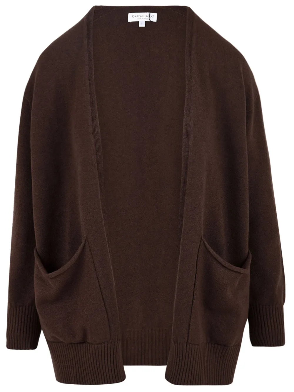 Cardigan CARTA LIBERA Donna 0360/01 Marrone