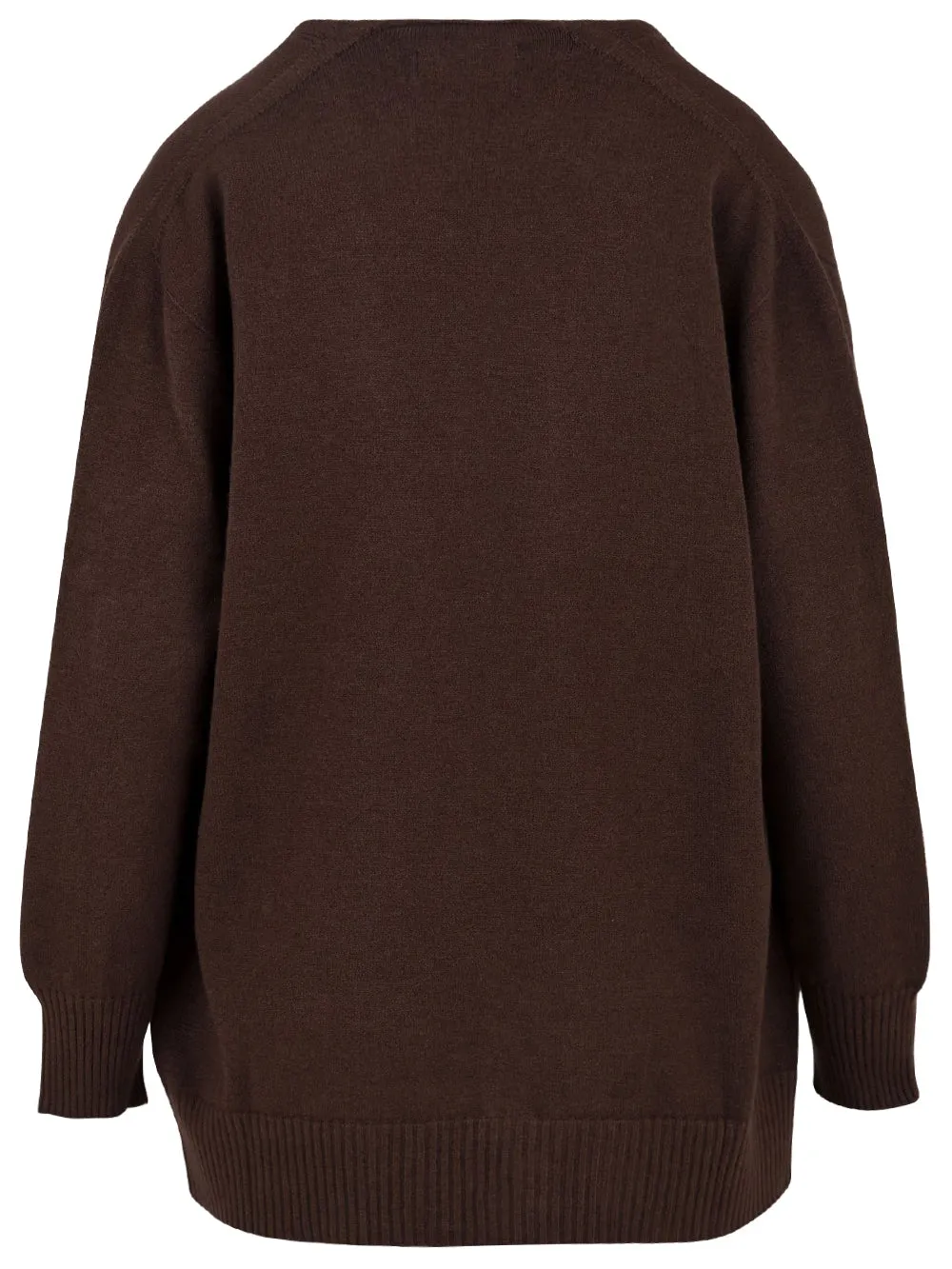 Cardigan CARTA LIBERA Donna 0360/01 Marrone
