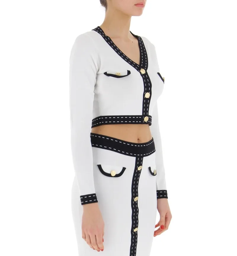 Cardigan cropped