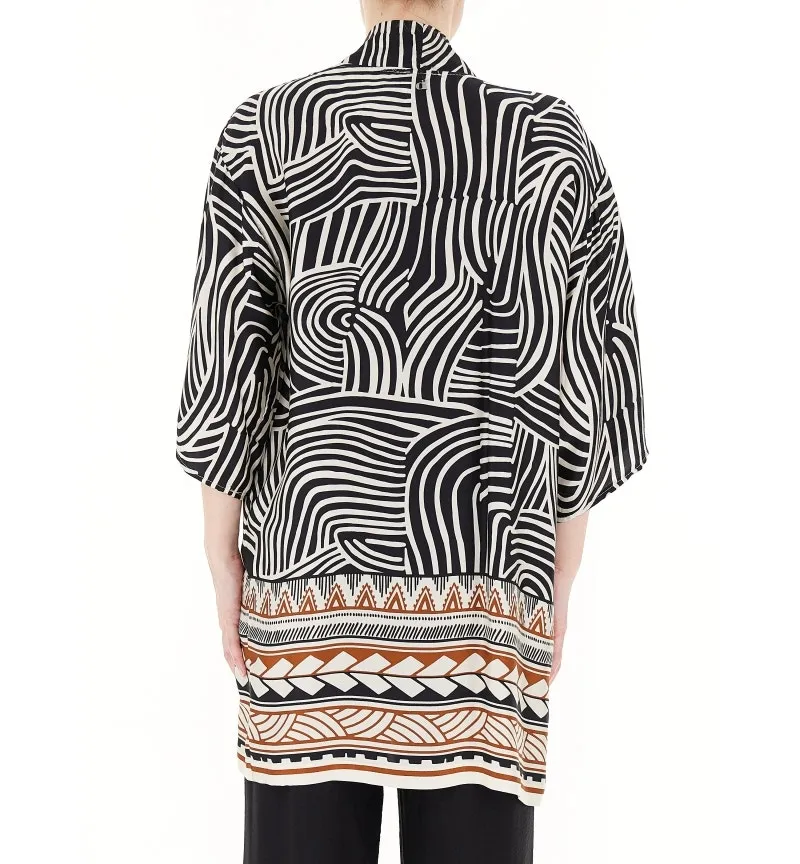 Cardigan in viscosa